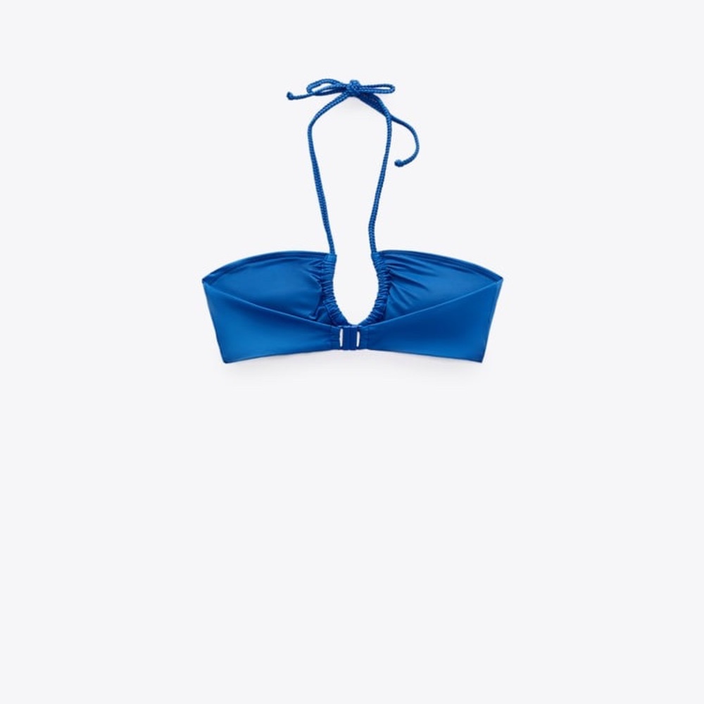 BLUE BIKINI TOP - Picture 2 of 2